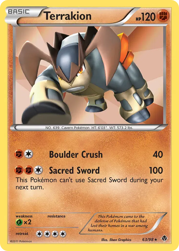 Terrakion Emerging Powers 63