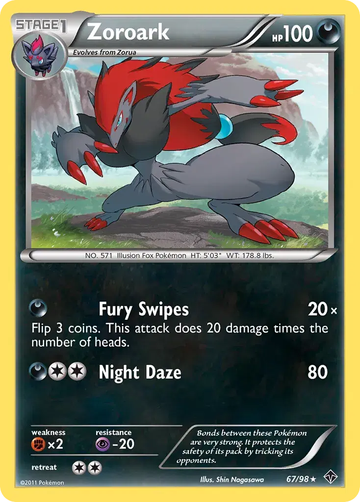 Zoroark Emerging Powers 67
