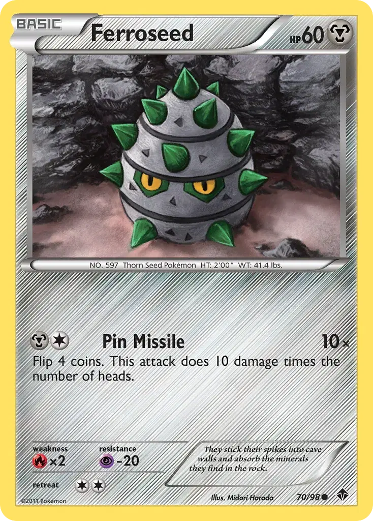 Ferroseed Emerging Powers 70
