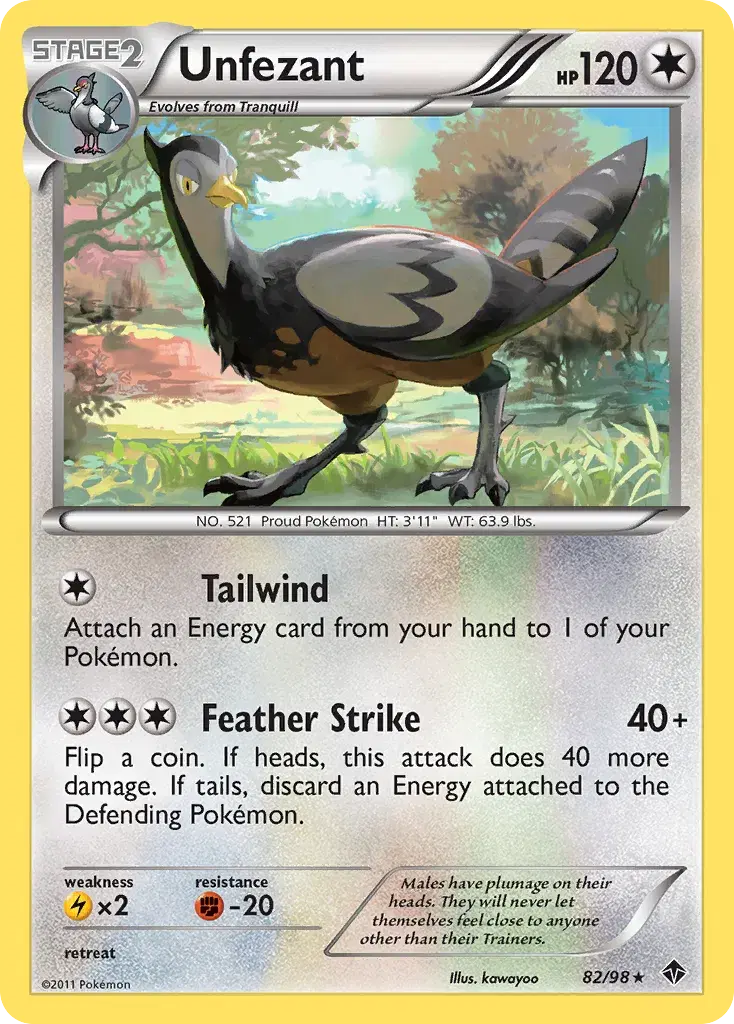 Unfezant Emerging Powers 82