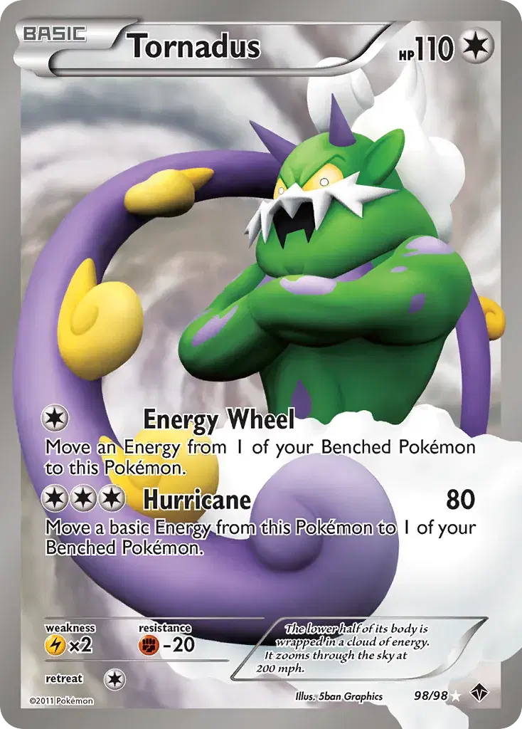 Tornadus Emerging Powers 98