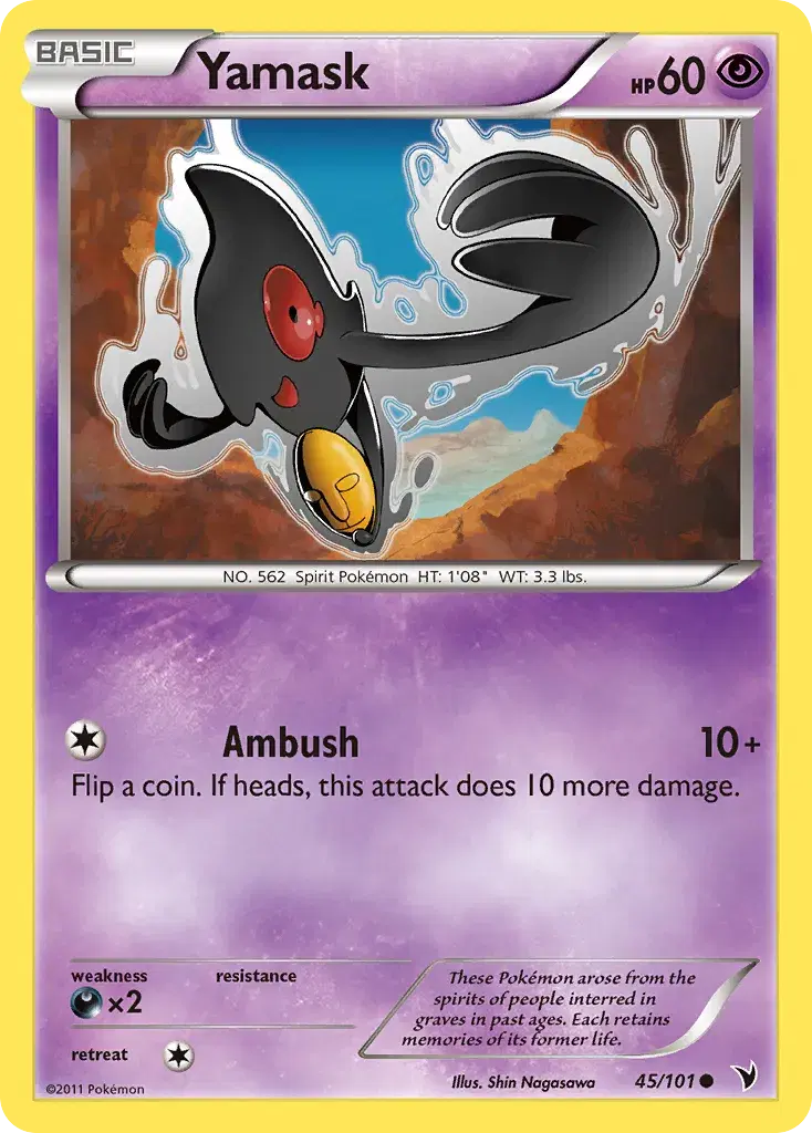 Yamask Noble Victories 45