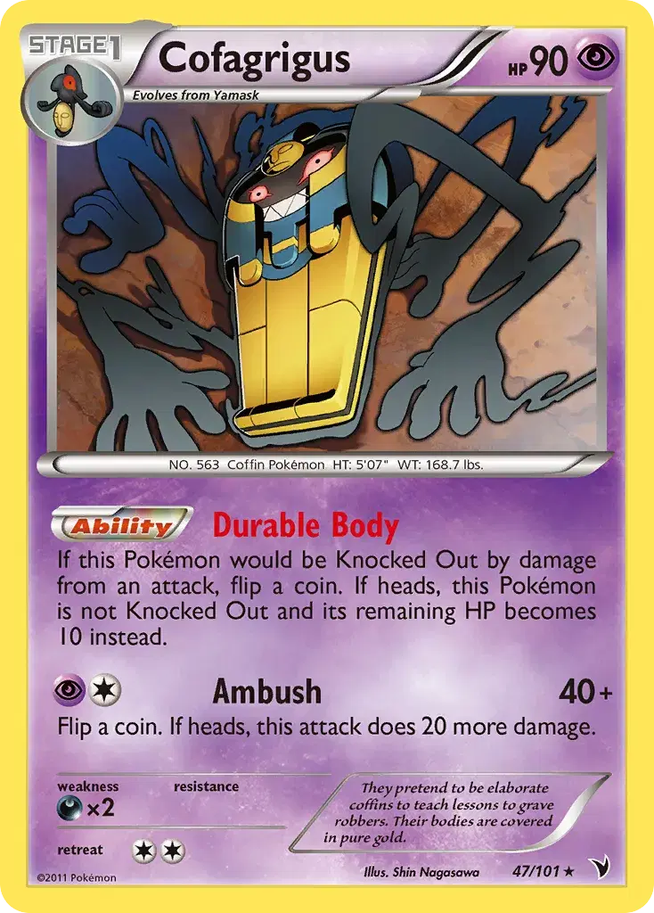Cofagrigus Noble Victories 47