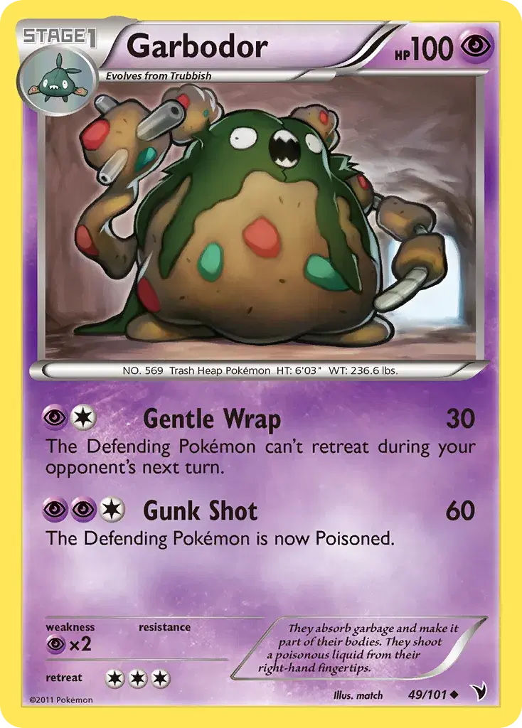 Garbodor Noble Victories 49
