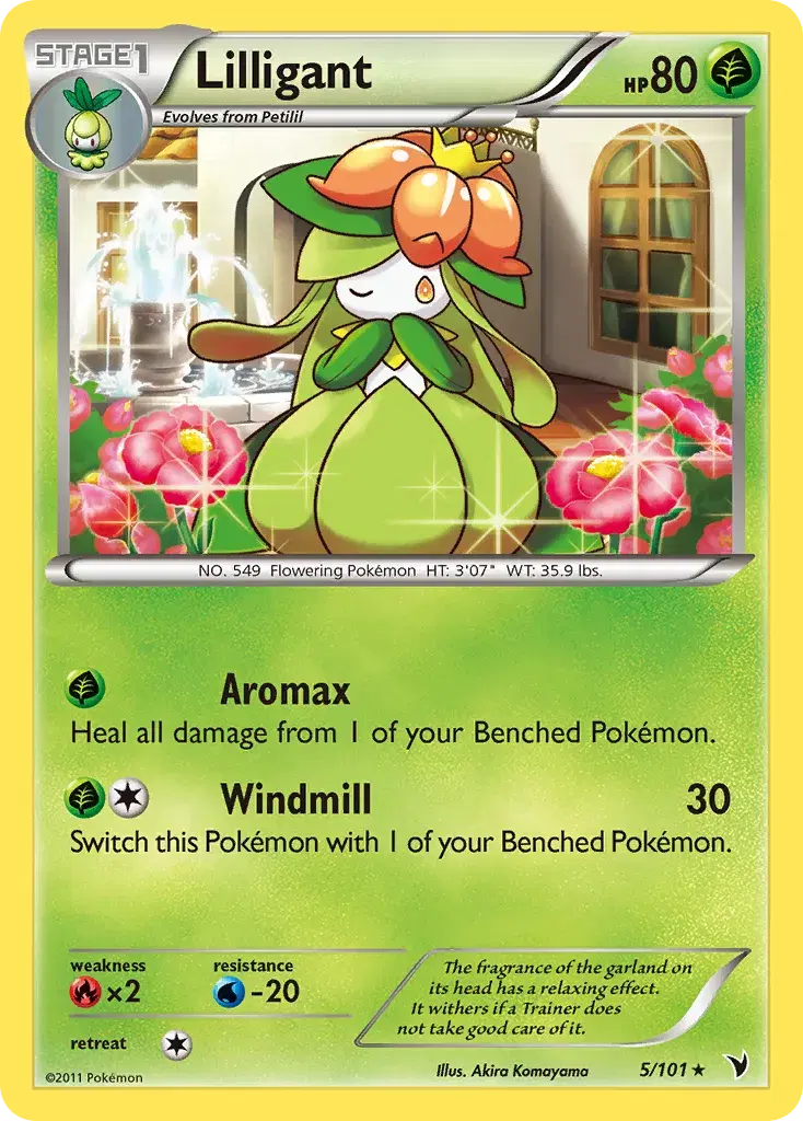 Lilligant Noble Victories 5