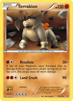 Terrakion Noble Victories