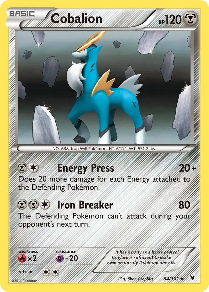 Cobalion Noble Victories 84