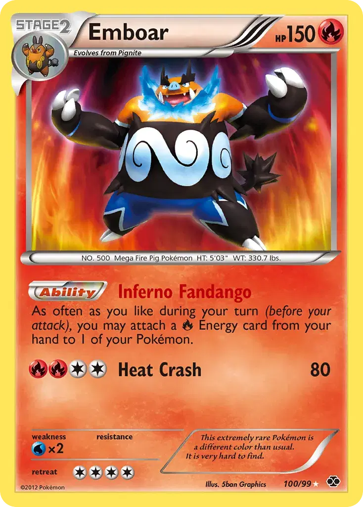 Emboar Next Destinies 100