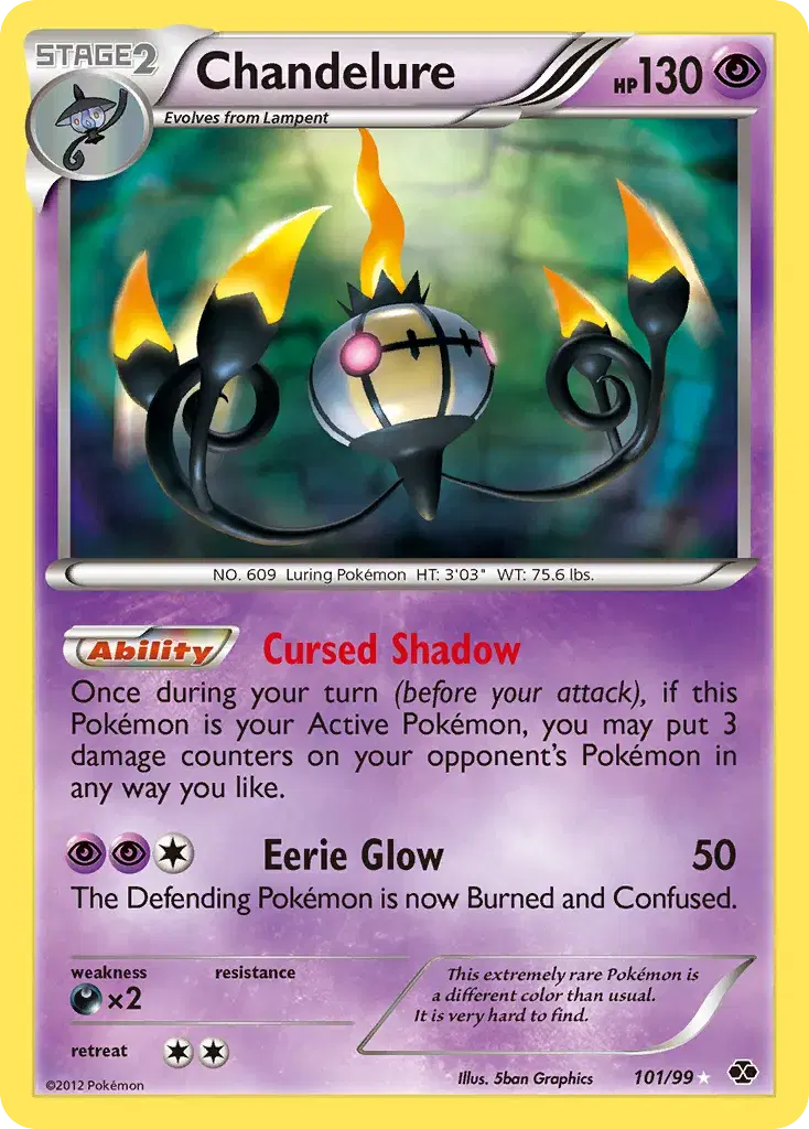 Chandelure Next Destinies 101