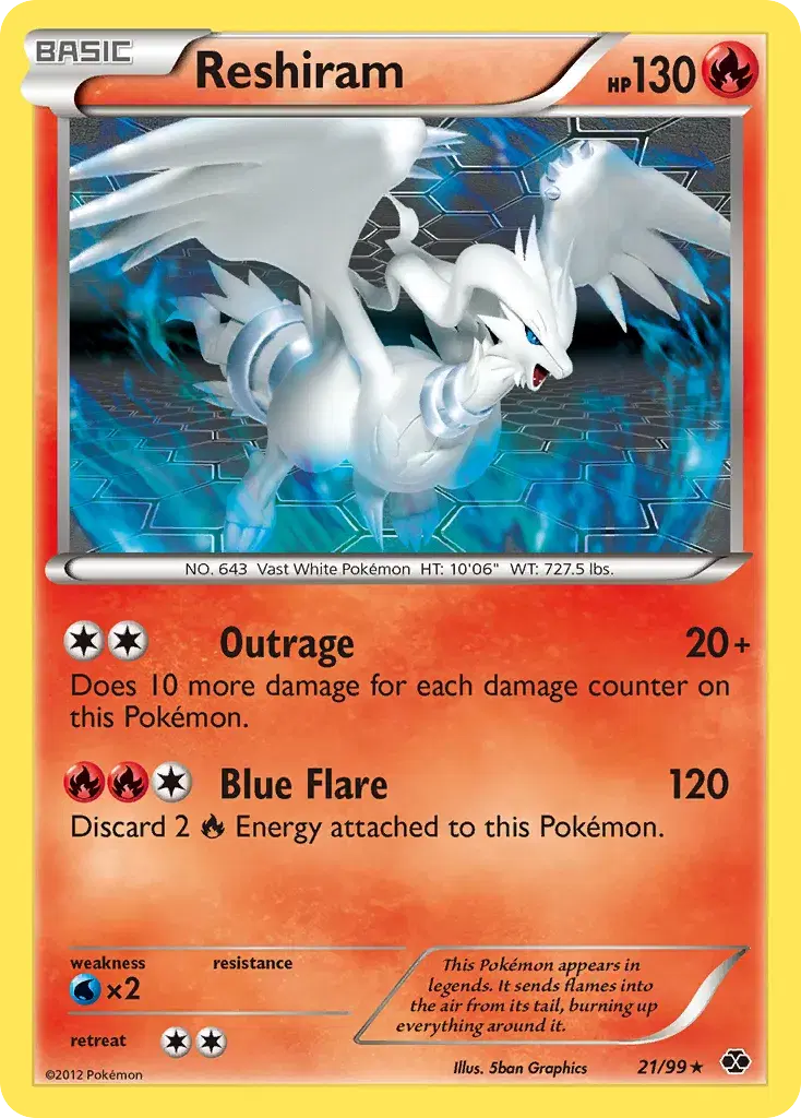 Reshiram Next Destinies 21