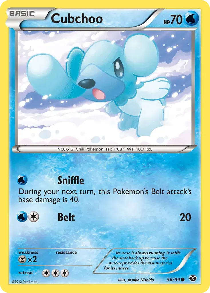 Cubchoo Next Destinies 36