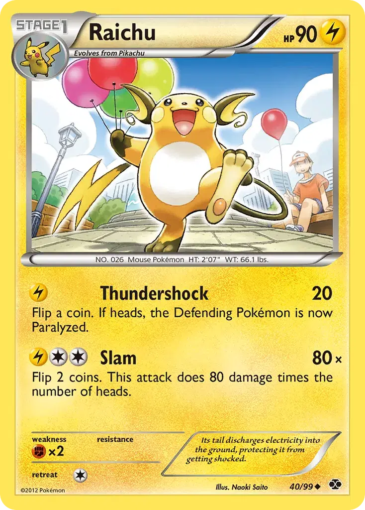 Raichu Next Destinies 40