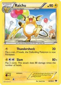 Raichu Next Destinies