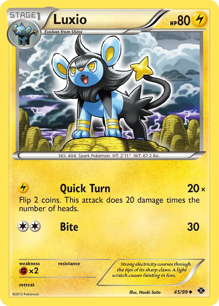 Luxio Next Destinies 45
