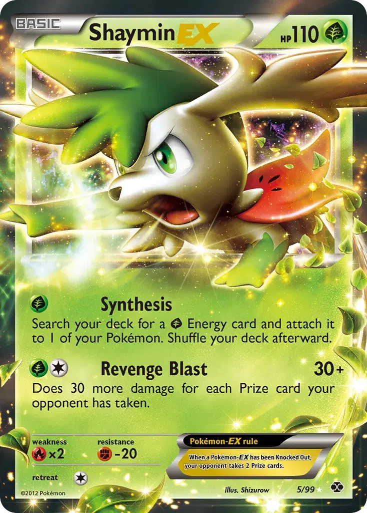 Shaymin-EX Next Destinies 5