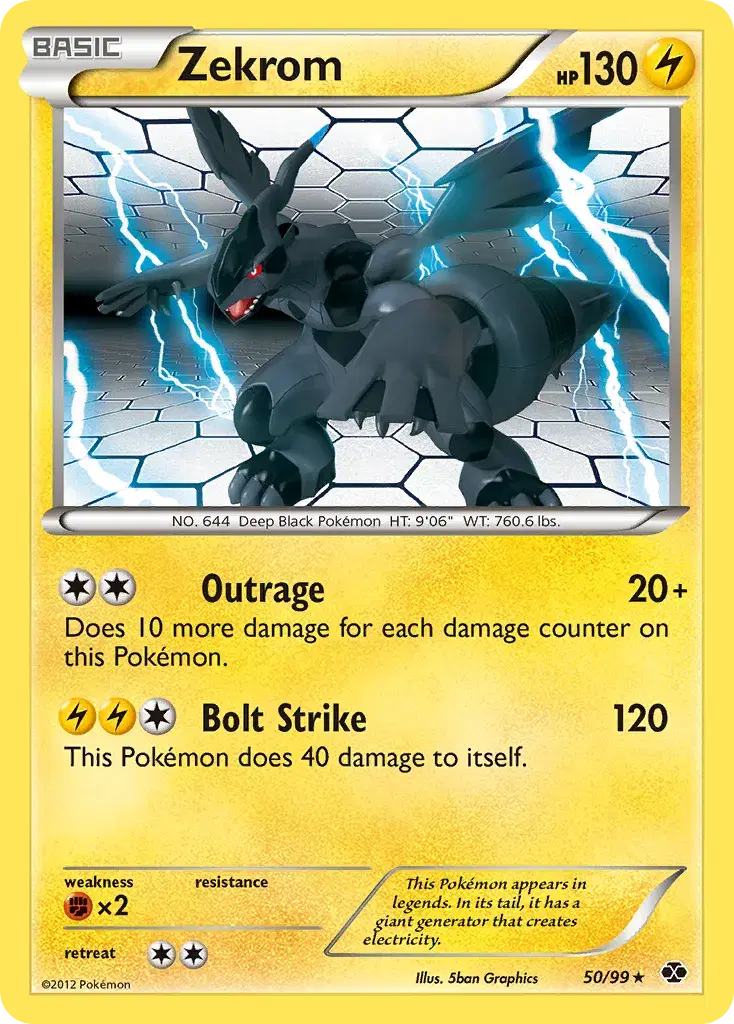 Zekrom Next Destinies 50