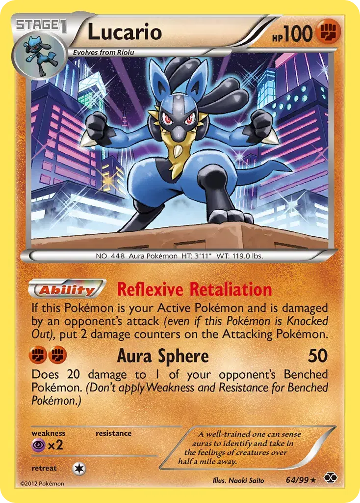 Lucario Next Destinies 64