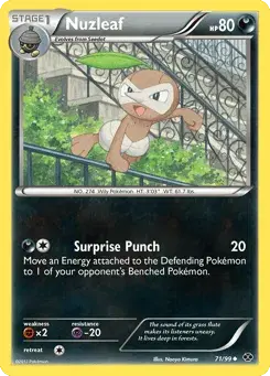 Nuzleaf Next Destinies