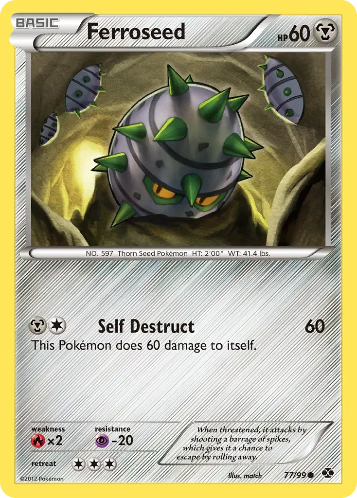 Ferroseed Next Destinies 77
