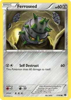 Ferroseed Next Destinies