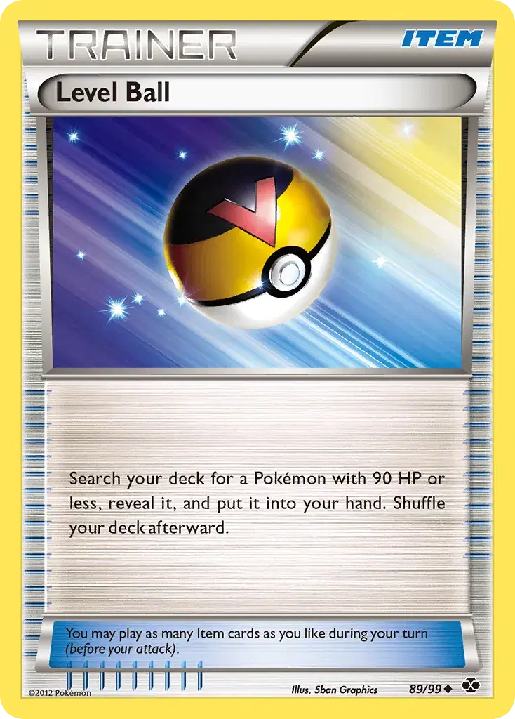 Level Ball Next Destinies 89