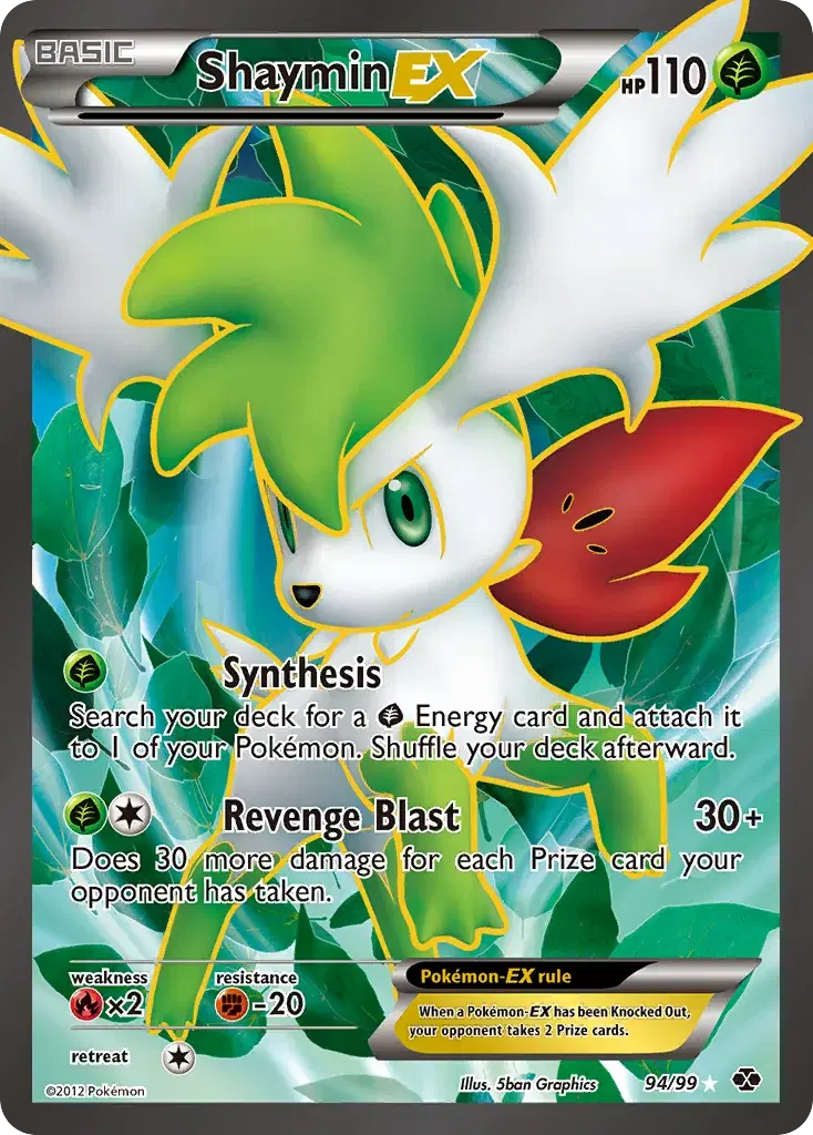 Shaymin-EX Next Destinies 94