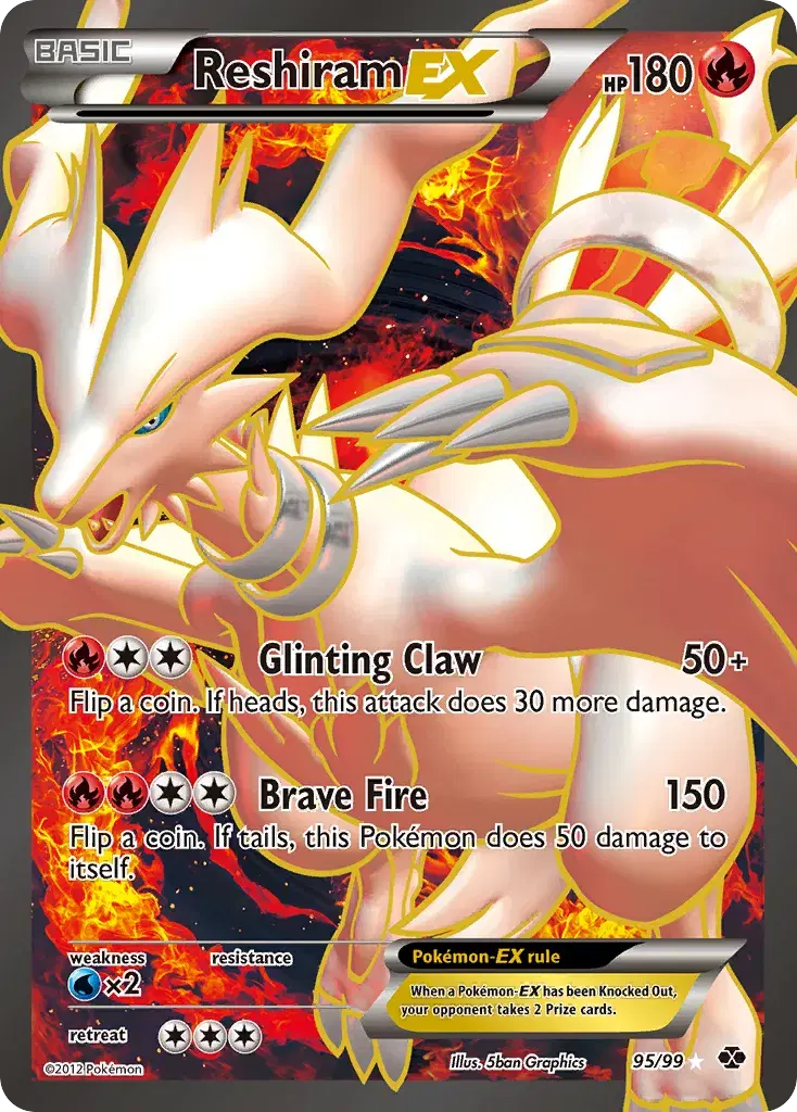 Reshiram-EX Next Destinies 95