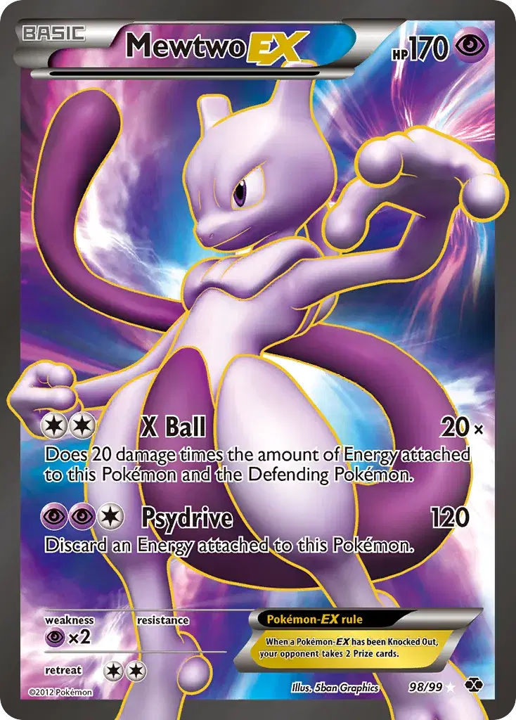 Mewtwo-EX Next Destinies 98