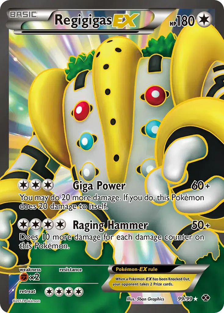 Regigigas-EX Next Destinies 99