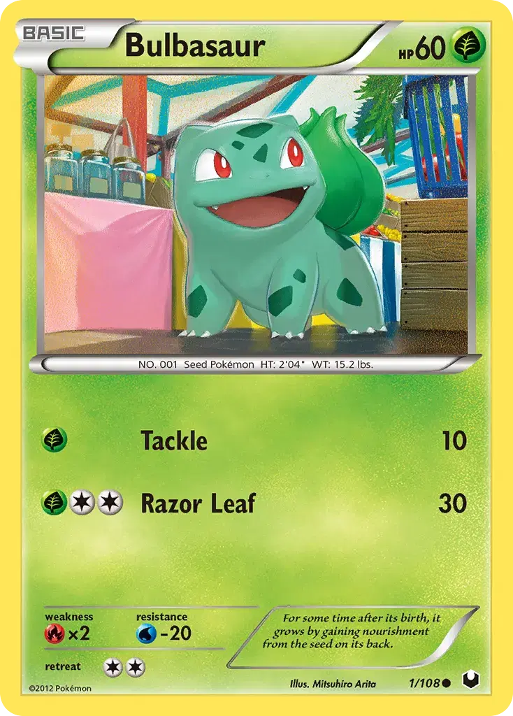 Bulbasaur Dark Explorers 1