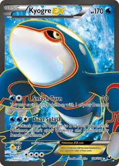 Kyogre-EX Dark Explorers