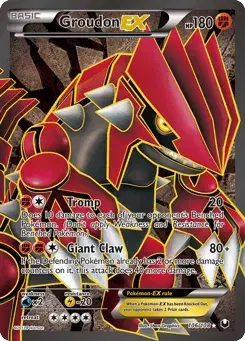Groudon-EX Dark Explorers