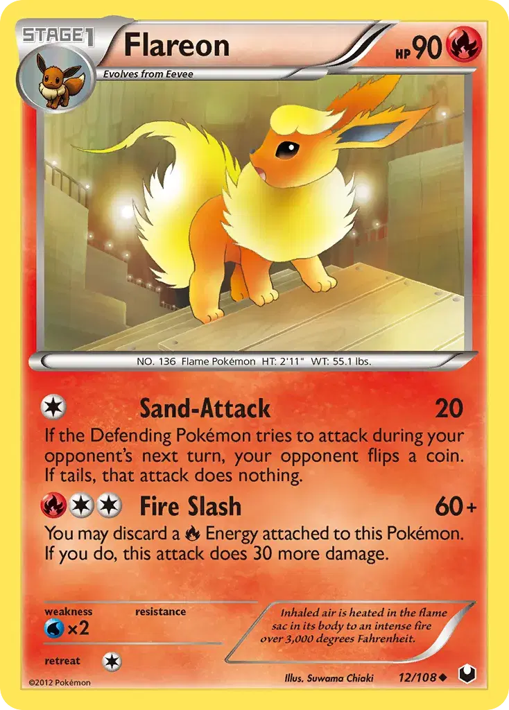 Flareon Dark Explorers 12