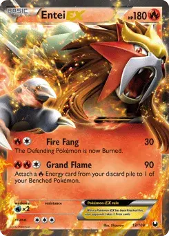 Entei-EX Dark Explorers