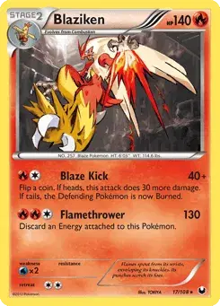 Blaziken Dark Explorers