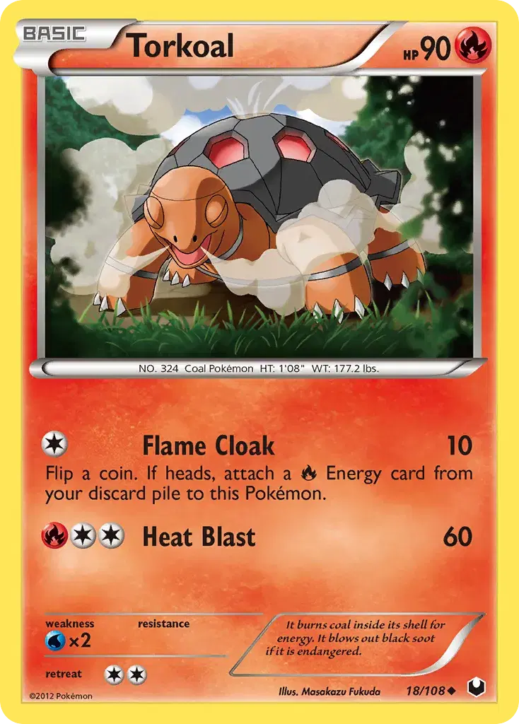 Torkoal Dark Explorers 18