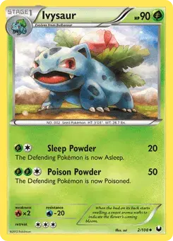 Ivysaur Dark Explorers