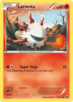 Larvesta Dark Explorers