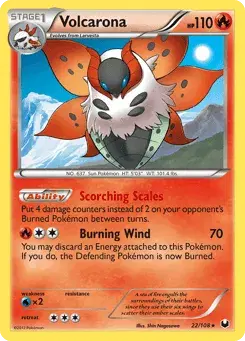 Volcarona Dark Explorers