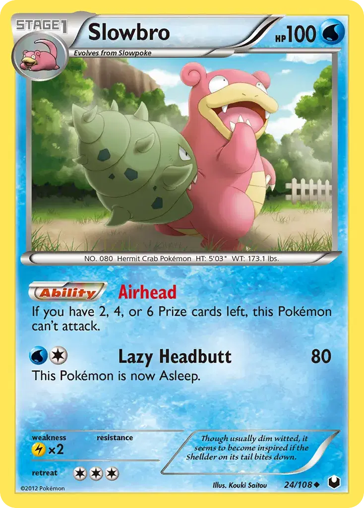 Slowbro Dark Explorers 24