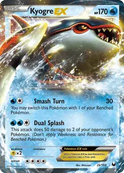 Kyogre-EX Dark Explorers
