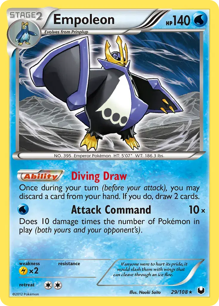 Empoleon Dark Explorers 29