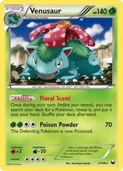 Venusaur Dark Explorers
