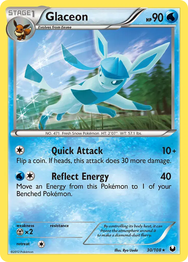 Glaceon Dark Explorers 30