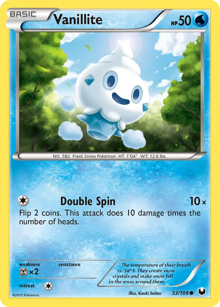 Vanillite Dark Explorers 33
