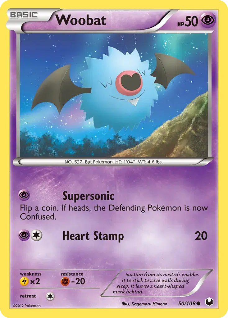 Woobat Dark Explorers 50