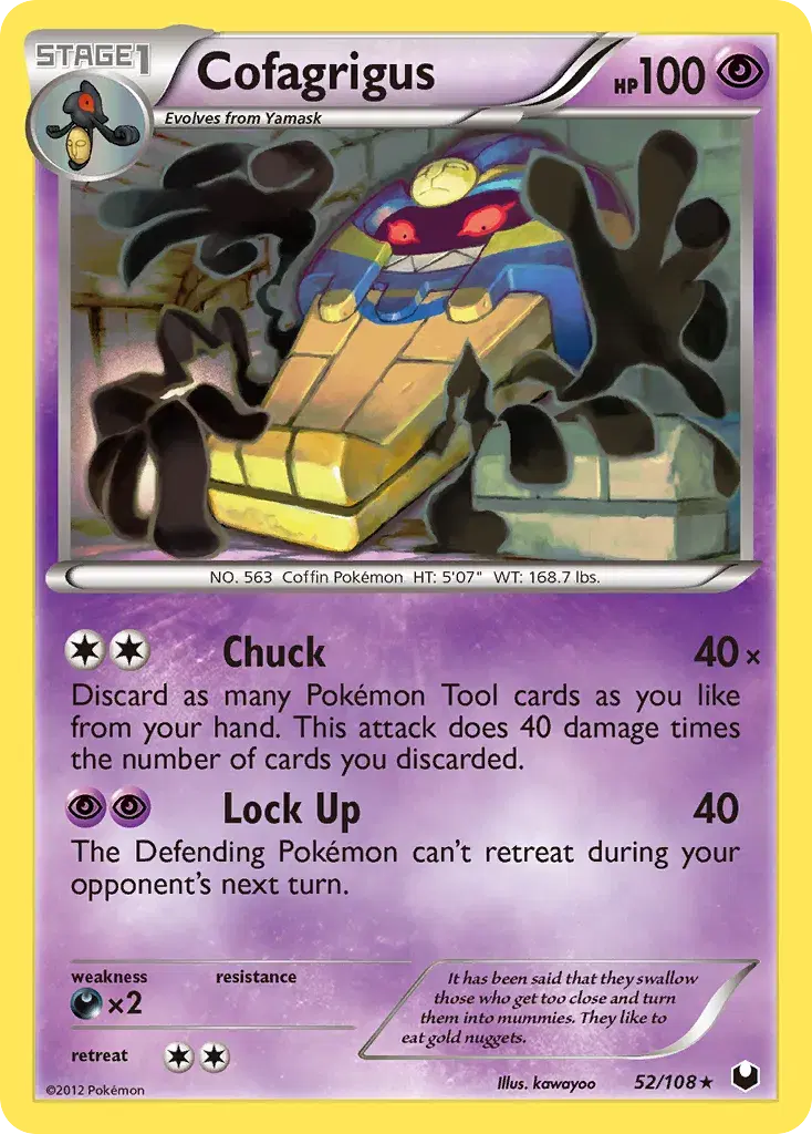 Cofagrigus Dark Explorers 52
