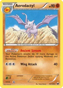Aerodactyl Dark Explorers