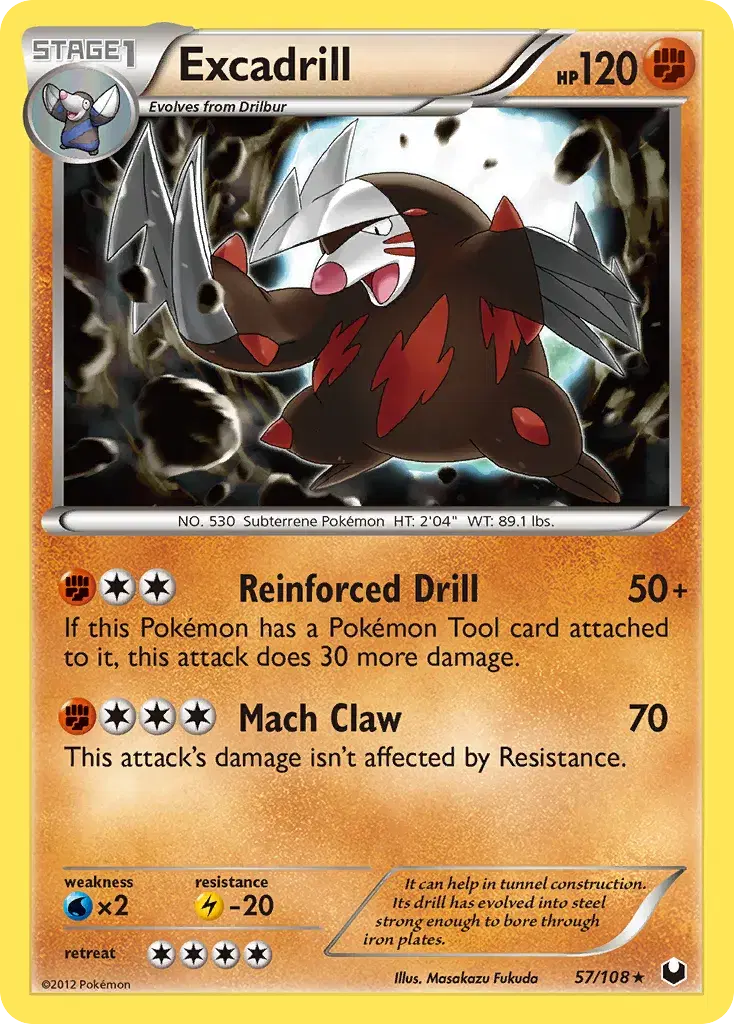 Excadrill Dark Explorers 57