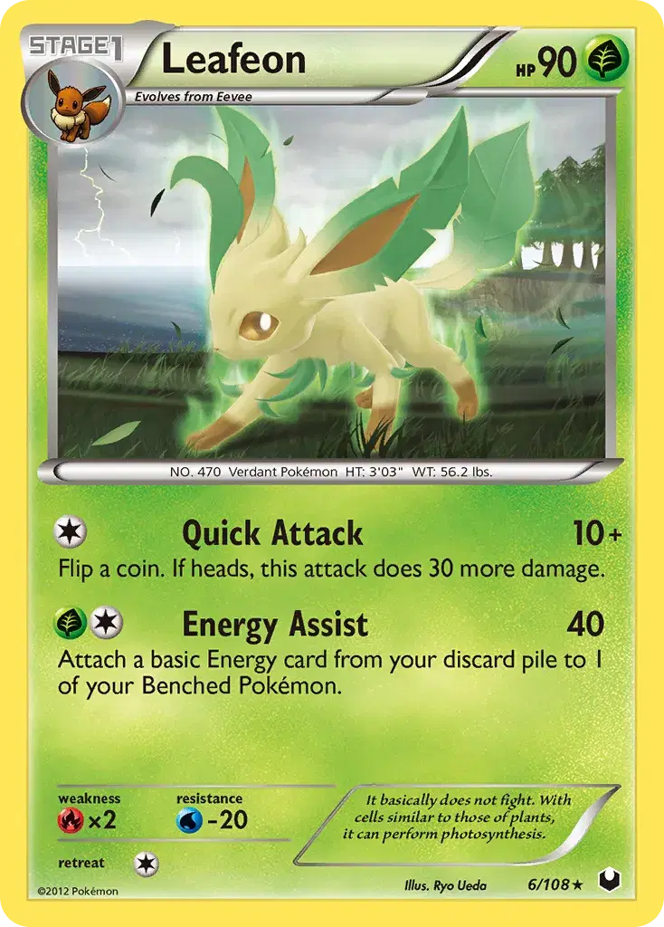 Leafeon Dark Explorers 6